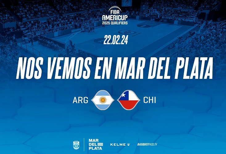 En este momento estás viendo Básquet masculino: MAR DEL PLATA SERÁ LA SEDE DE LA PRIMERA VENTANA CLASIFICATORIA FIBA AMERICUP 2025