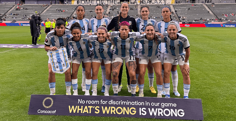 En este momento estás viendo Futbol femenino: ARGENTINA IGUALÓ CON MÉXICO EN EL INICIO DE LA GOLD CUP