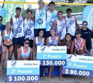 Lee más sobre el artículo Beach Volley: LOMBARDO-SALEMA Y GHIGLIAZZA-DE BRITO, GANADORES DE LA ETAPA 3 DEL CIRCUITO NACIONAL