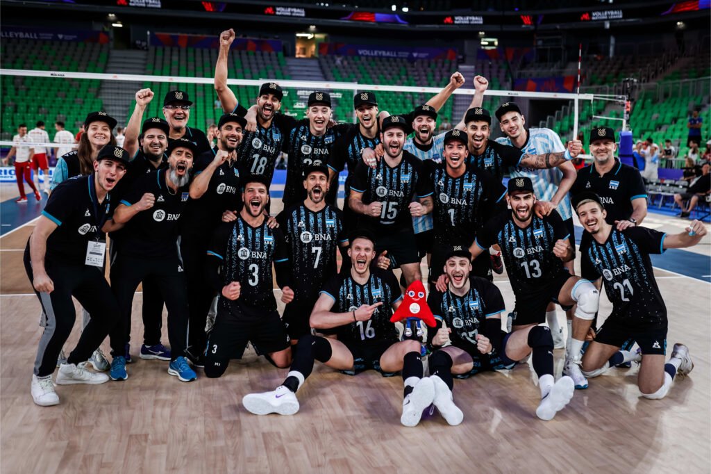 Vóley masculino: ARGENTINA CLASIFICÓ A PARÍS 2024 Y ADEMÁS ACCEDIÓ A LAS FINALES DE LA VNL