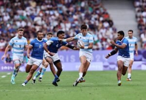 Lee más sobre el artículo JJOO PARÍS 2024: RUGBY SEVEN MASCULINO | LOS PUMAS 7S GANARON TODO EN EL DEBUT Y CLASIFICARON A CUARTOS DE FINAL