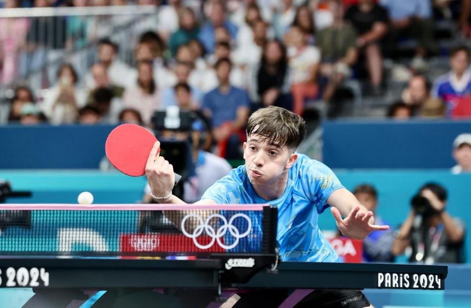 En este momento estás viendo JJOO París 2024: TENIS DE MESA | SANTIAGO LORENZO CAYÓ 4 A 0 EN EL DEBUT Y SE DESPIDIÓ DE LOS JUEGOS