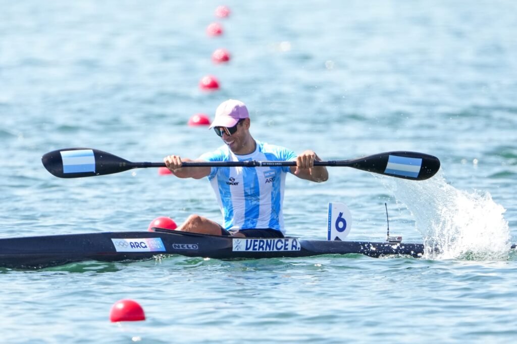 JJOO PARÍS 2024: CANOTAJE VELOCIDAD | AGUSTÍN VERNICE CONSIGUIÓ UN HISTÓRICO 4º PUESTO