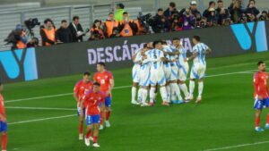 Lee más sobre el artículo Fútbol masculino: ELIMINATORIAS SUDAMERICANAS | GALERÍA DE IMÁGENES DEL PARTIDO ARGENTINA – CHILE