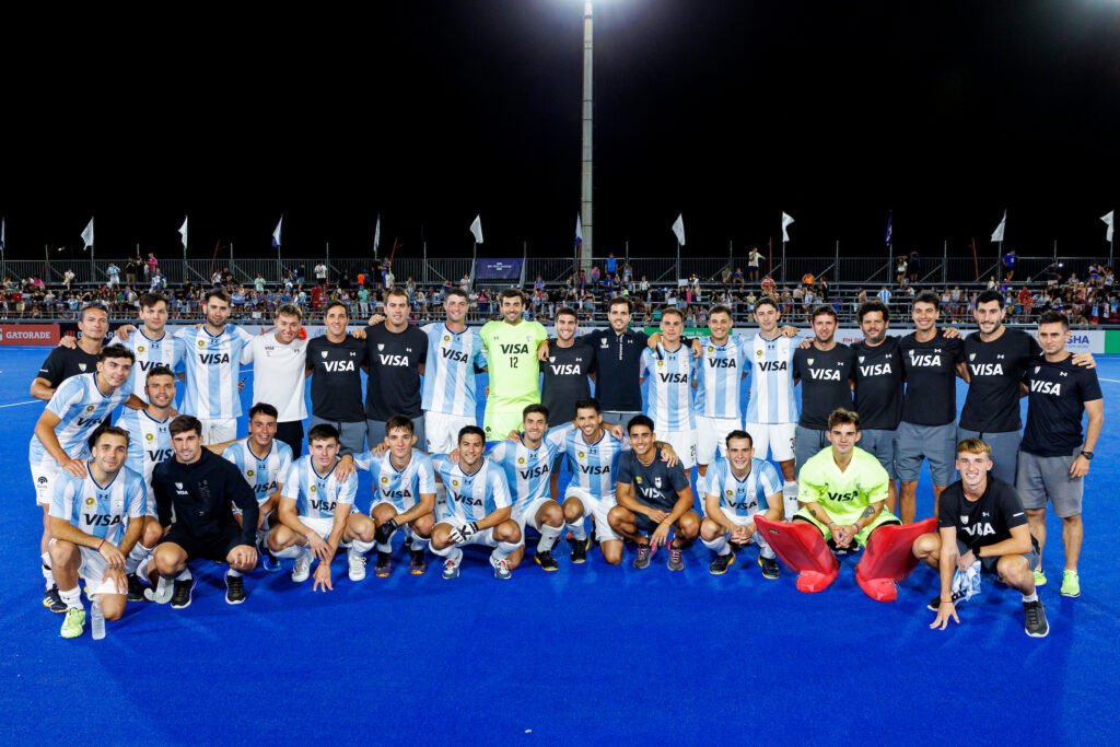 Hockey césped masculino: LOS LEONES GANARON EN EL CUARTO PARTIDO DE FIH PRO LEAGUE