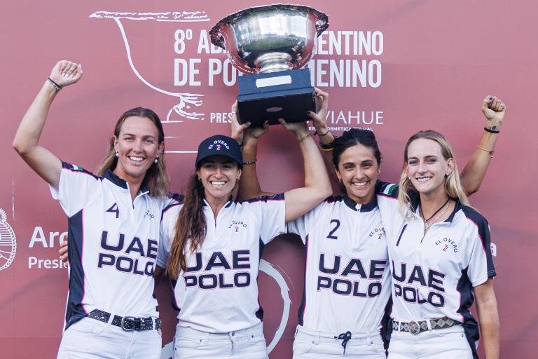 En este momento estás viendo Polo femenino: EL OVERO Z7 UAE SE ADJUDICÓ EL VIII ABIERTO ARGENTINO