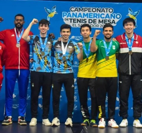En este momento estás viendo Tenis de Mesa: PLATA PARA EL EQUIPO ARGENTINO EN EL CAMPEONATO PANAMERICANO ITTF