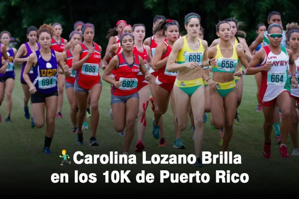 Atletismo: CAROLINA LOZANO BRILLÓ EN PUERTO RICO