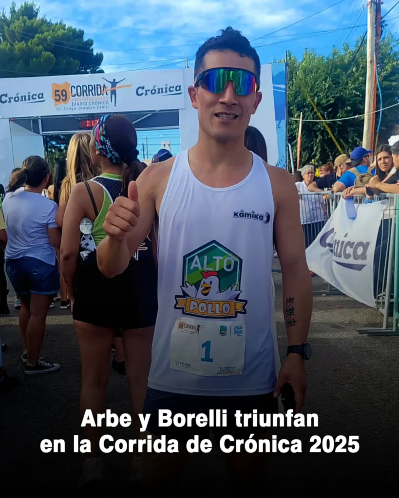 Atletismo: JOAQUÍN ARBE Y MARIANA BORELLI SE ADJUDICARON LA CORRIDA DE COMODORO RIVADAVIA
