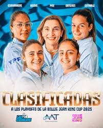 En este momento estás viendo Tenis femenino: LAS GUERRERAS ESTÁN CLASIFICADAS A LOS PLAY OFF DEL BILLIE JEAN KING CUP 2025