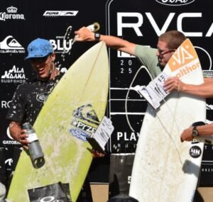 Lee más sobre el artículo Surf: JUAN CRUZ RUGGIERO Y VICTORIA MUÑOZ LARRETA GANARON EN EL COMIENZO DEL CIRCUITO ARGENTINO