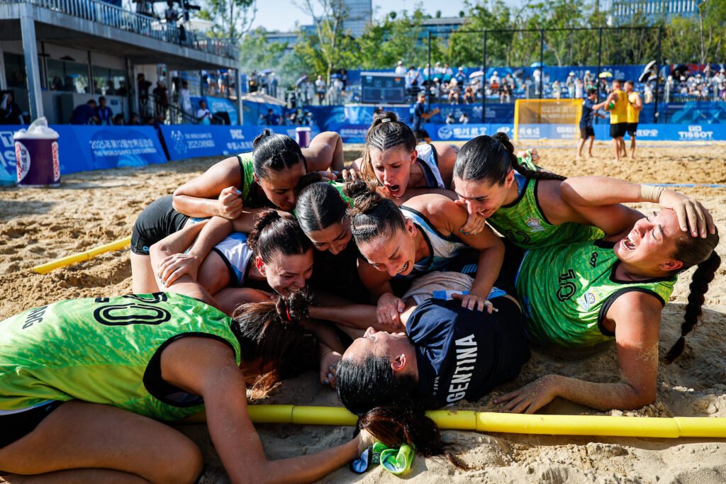 Beach Handball: LAS KAMIKAZES SE QUEDARON CON EL ORO EN LOS WORLD GAMES