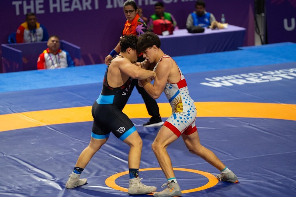 Juegos ASU 2025: LUCHA | RICARDO GÓMEZ OBTUVO MEDALLA DE BRONCE EN GRECORROMANA