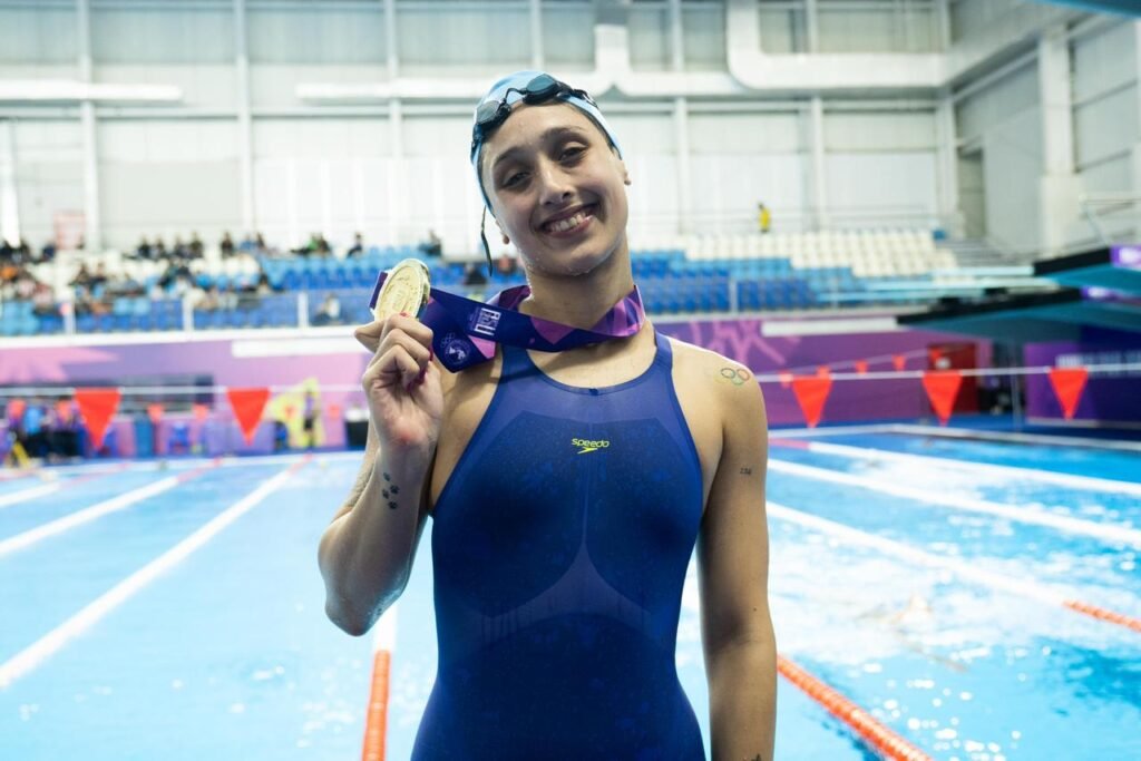Juegos ASU 2025: NATACIÓN | AGOSTINA HEIN GANÓ LA MEDALLA DE ORO EN LOS 400 LIBRES