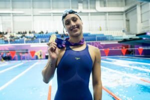 Lee más sobre el artículo Juegos ASU 2025: NATACIÓN | AGOSTINA HEIN GANÓ LA MEDALLA DE ORO EN LOS 400 LIBRES