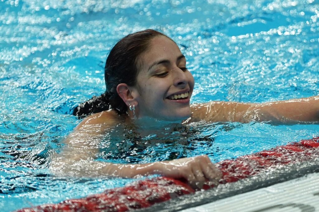 Juegos ASU 2025: NATACIÓN | MALENA SANTILLÁN SE ADJUDICÓ LA MEDALLA DE ORO EN 200 METROS ESPALDA