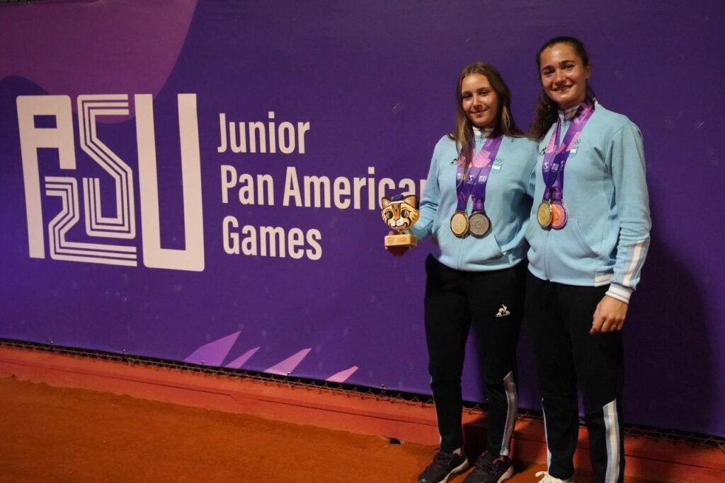 Juegos ASU 2025: TENIS | UNA PLATA PARA DANTE PAGANI Y OTRA PARA SOL LARRAYA