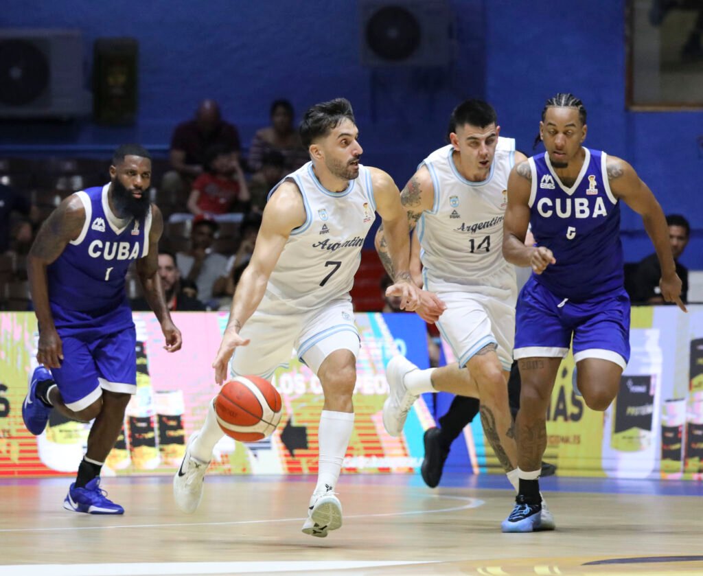 Básquet masculino: SELECCIÓN ARGENTINA SUPERÓ A CUBA COMO VISITANTE EN EL INICIO DE LA CLASIFICACIÓN A QATAR