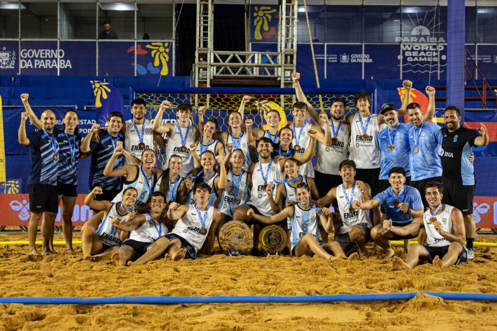 Beach Handball: MEDALLA PLATEADA Y DE BRONCE PARA ARGENTINA EN EL GLOBAL TOUR