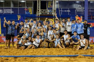 Lee más sobre el artículo Beach Handball: MEDALLA PLATEADA Y DE BRONCE PARA ARGENTINA EN EL GLOBAL TOUR