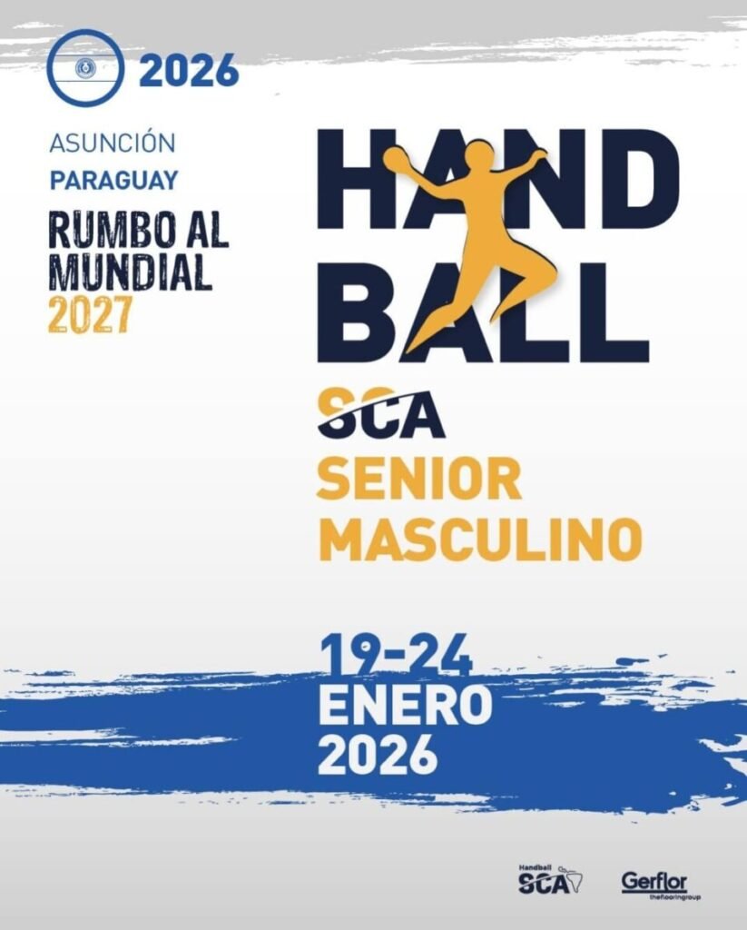 Handball masculino: RESUMEN DEL TORNEO SUR-CENTRO ASUNCIÓN 2026 QUE GANÓ ARGENTINA