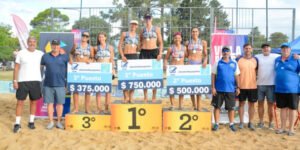 Lee más sobre el artículo Beach Volley: BRENDA CHURÍN-VICTORIA MICHEL TOSI Y MACIEL BUENO-BAUTISTA AMIEVA FUERON LOS DUEÑOS DE LA ETAPA 7 DEL CIRCUITO ARGENTINO