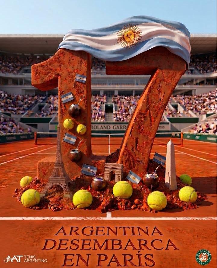 En este momento estás viendo Tenis: ÉPOCA DORADA PARA LOS ARGENTINOS EN PARÍS