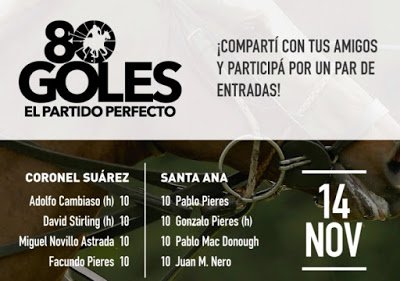 Lee más sobre el artículo Polo: JUGARÁN EL «PARTIDO DEL SIGLO XXI» ESTE SÁBADO EN PALERMO