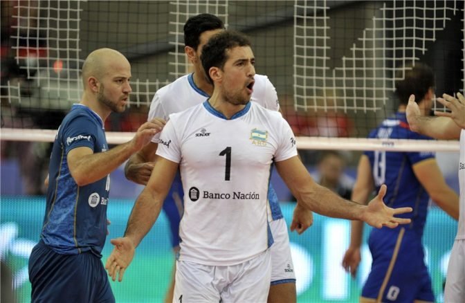 Voley masculino: ENORME TRIUNFO ARGENTINO FRENTE A FRANCIA EN LA LIGA