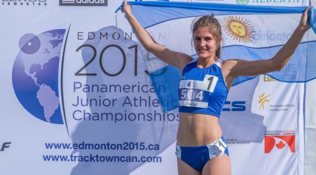 Lee más sobre el artículo Atletismo: LA ARGENTINA CHIAPPE OBTUVO UNA MEDALLA DE PLATA EN EL PANAMERICANO JUNIOR DE EDMONTON