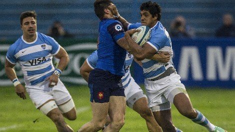Lee más sobre el artículo Rugby: LOS PUMAS GANARON EN TUCUMÁN EL PRIMER PARTIDO DE LA SERIE FRENTE A FRANCIA