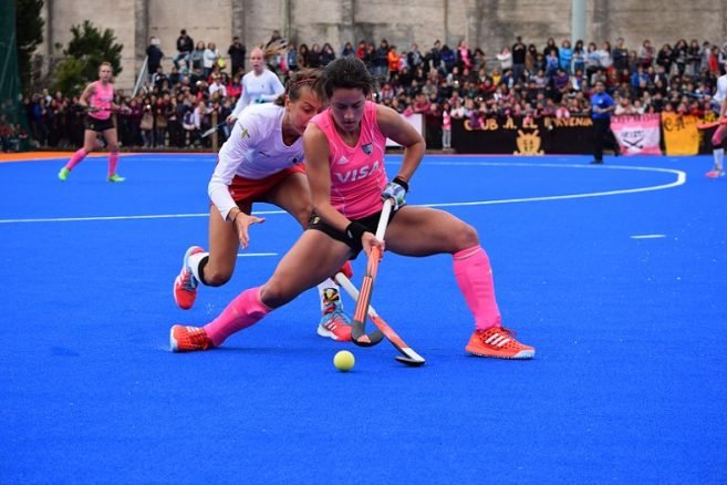 En este momento estás viendo Hockey sobre césped femenino: IGUALDAD ENTRE LEONAS Y ALEMANIA EN EL SEXTO AMISTOSO PREPARATORIO