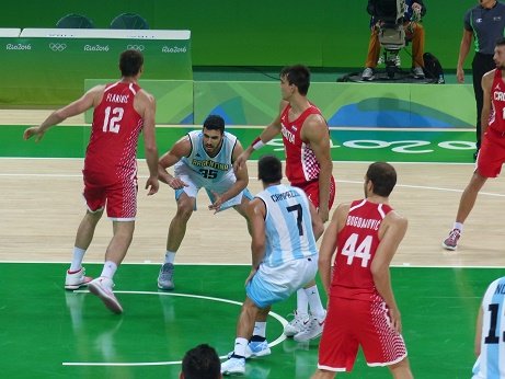 Lee más sobre el artículo JJOO Río 2016 Básquet masculino: TRABAJOSA VICTORIA DE ARGENTINA SOBRE CROACIA