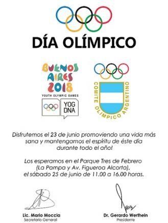 Eventos: FESTEJOS DEL DÍA OLÍMPICO