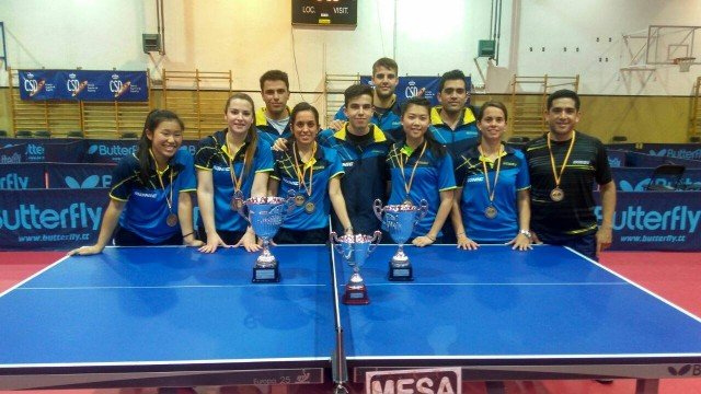 Lee más sobre el artículo Tenis de Mesa: CUATRO MEDALLAS COSECHADAS POR LOS ARGENTINOS EN MADRID
